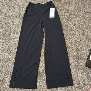 Lululemon wide leg high rise pants